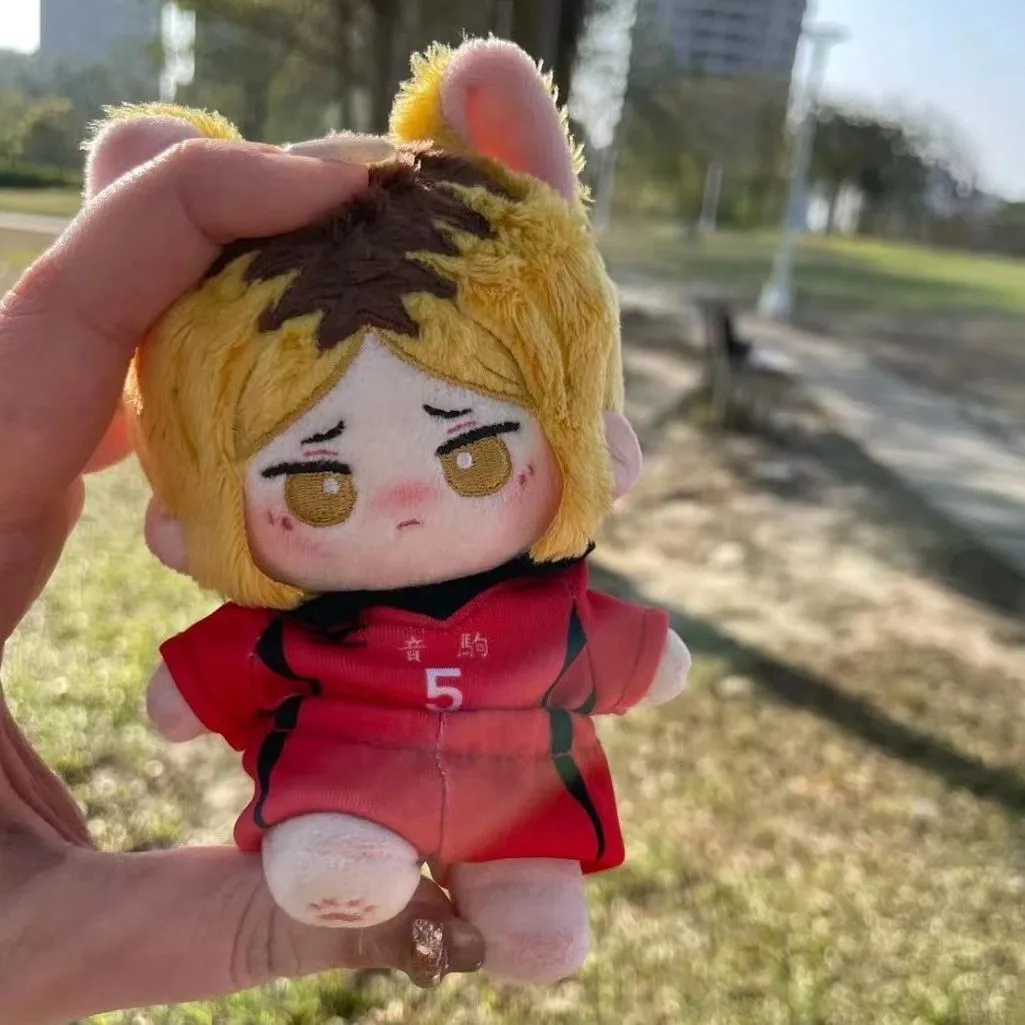 

10cm Kawaii Anime Game Haikyuu!! Kozume Kenma Mini Plush Stuffed Doll Body Soft Plushie Toy Cosplay Mascot Figure Puppet Gift