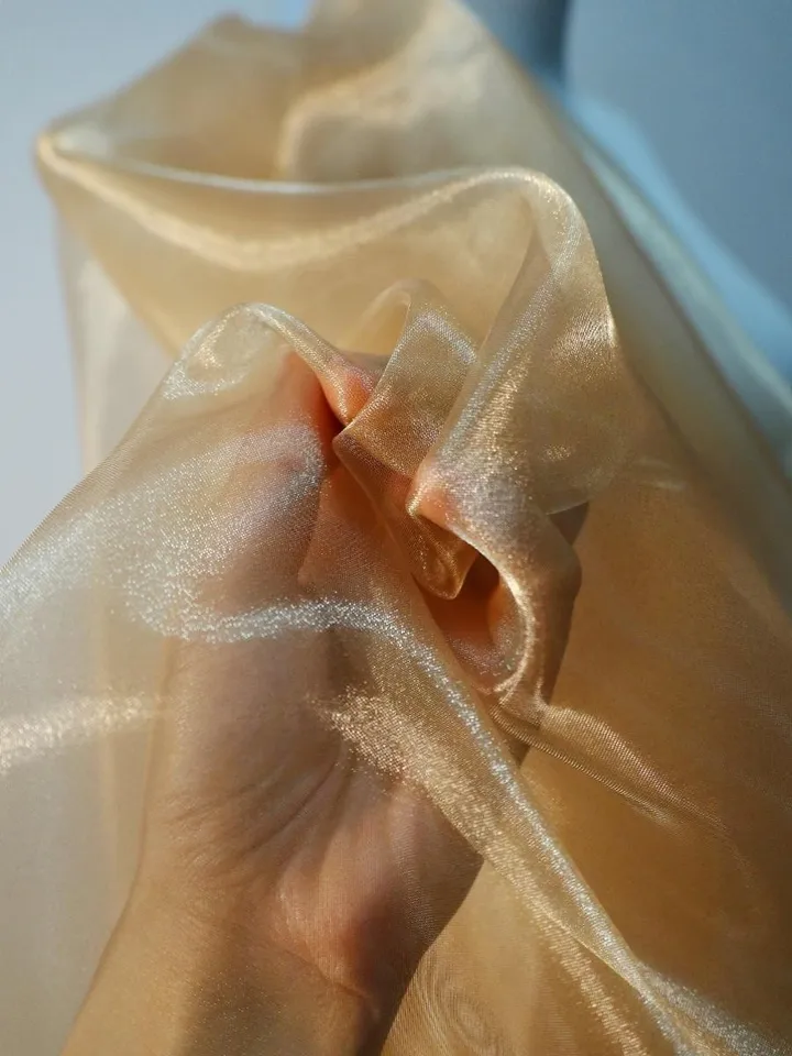 Gasa Transparente Decoración Tela De Gasa Organza Transparente Para Cortinas De Boda – 150 Cm De Ancho, Con Brillitos, Ideal Para Decoración Y Proyectos De Costura Madonna Vinilo