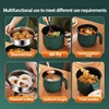 Mini Electric Cooker 1.5L For Home Kitchen Steam Cooking Machine Single/Double Layer Multifunction Non-stick Pan 5