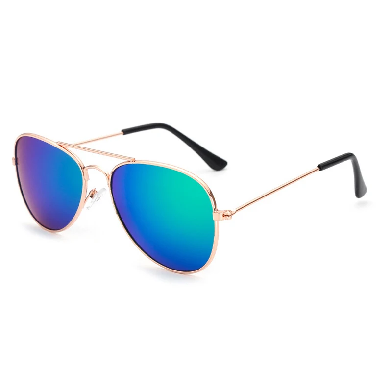 New Kids Sunglasses Fashion Colorful Boys Girls Reflective Sun Glasses Children Baby UV400 Outdoor High Definition_voghion.com