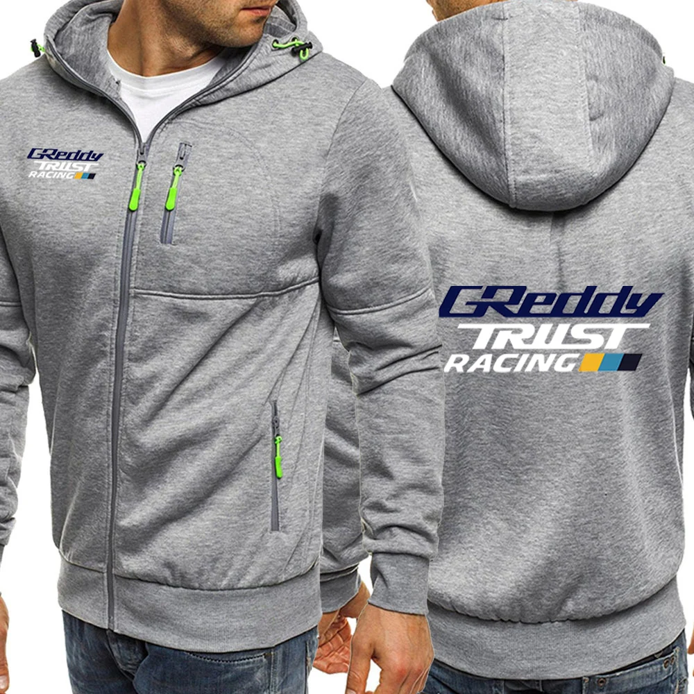 Tri Color Hooded Jacket For Men Spring Autumn