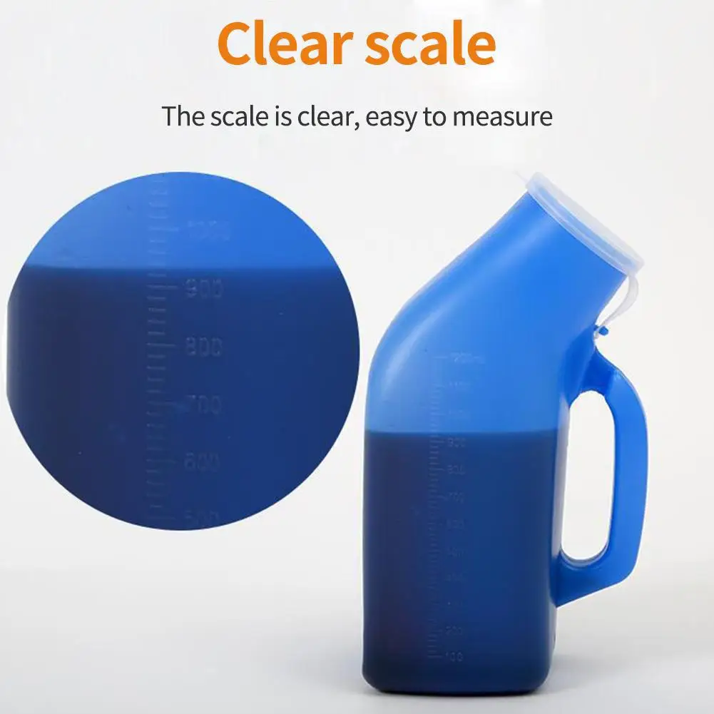 Portable Incontinence Bottles 2000ML Plastic Mobile Urinals Men Children Outdoor Travel Kit Urgent Urine Urinal Bottle portable urinal bottles