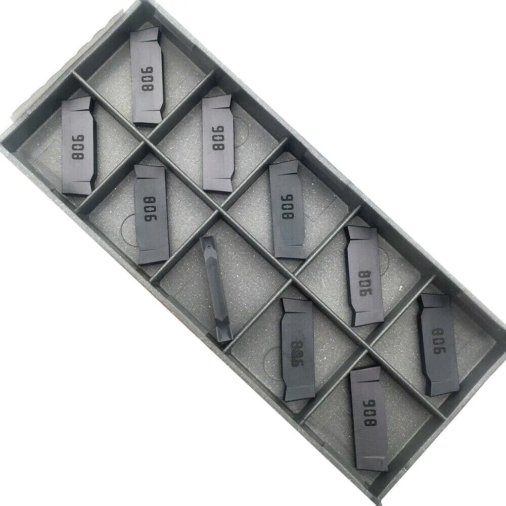 

10pcs DGN 3003J IC908 Carbide Bits, 3 0mm Width, Suitable for Various Processing Environments, Maintain Strict Tolerances