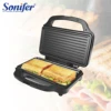 Electric sandwich maker Grill plate Panini  900W Cooking Kitchen Appliances Breakfast Waffles Machine Non-stick Iron Pan Sonifer 1