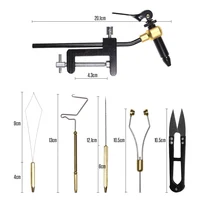 6pcs/5pcs Fly Tying Tools Combo Kit Fly Tying Vise 6
