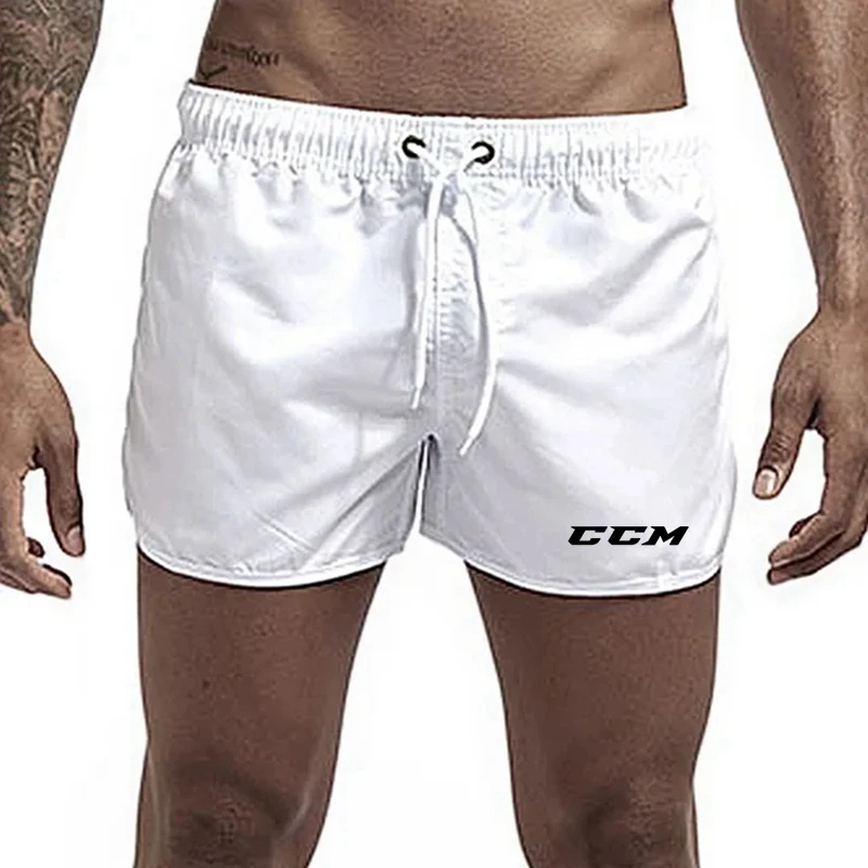 Custom Logo CCM Mens Summer Fashion Beach Shorts Swimwear printing Casual Surfing Sport Breathable Quick-Drying Shorts S-3Xl 4