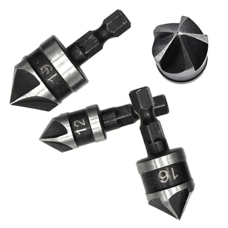 Five Blade Countersink Set 3