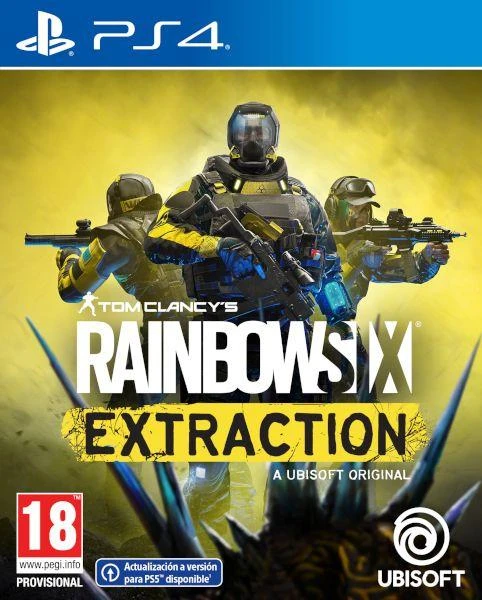 Rainbow Six Extraction Ps4 games Ubisoft S.A Shooter Tác. Age 18 + - AliExpress