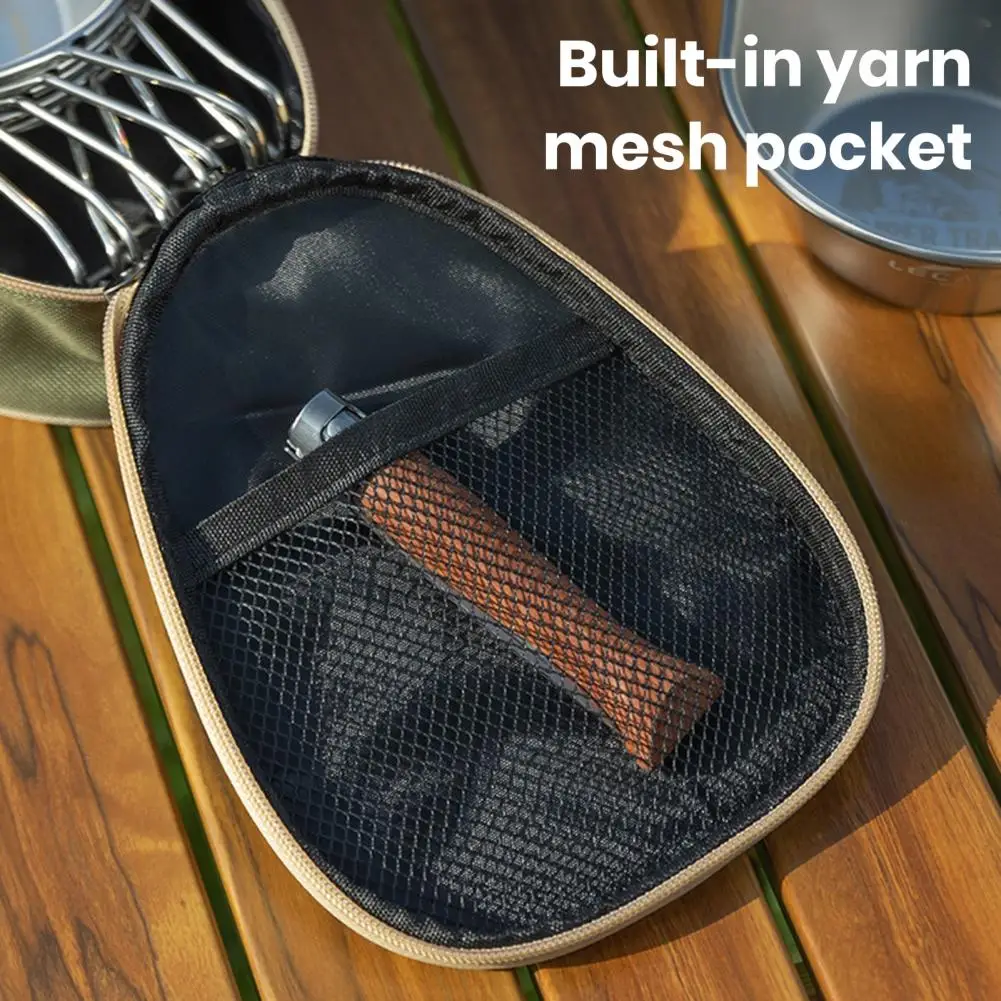 Sierra Cup Tableware Storage Bag Large Capacity Zipper Closure Waterproof Camping Travel Cookware Organizer Bag