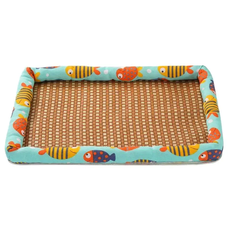 Cool Summer Pet Mat For Dogs And Cats Waterproof Cooling Bed_voghion.com