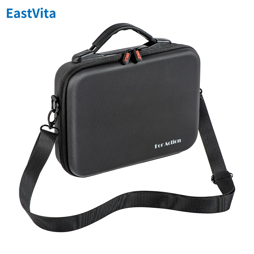 

Portable Carrying Case Custom-Designed Storage Grooves Camera Accessories Storage Case Compatible For DJI Action 4 Camera