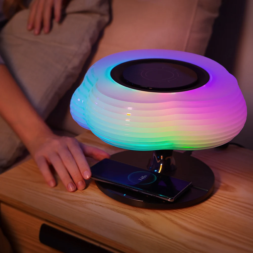 

Многофункциональная атмосферная лампа RGB, облако, ночник, умный динамик