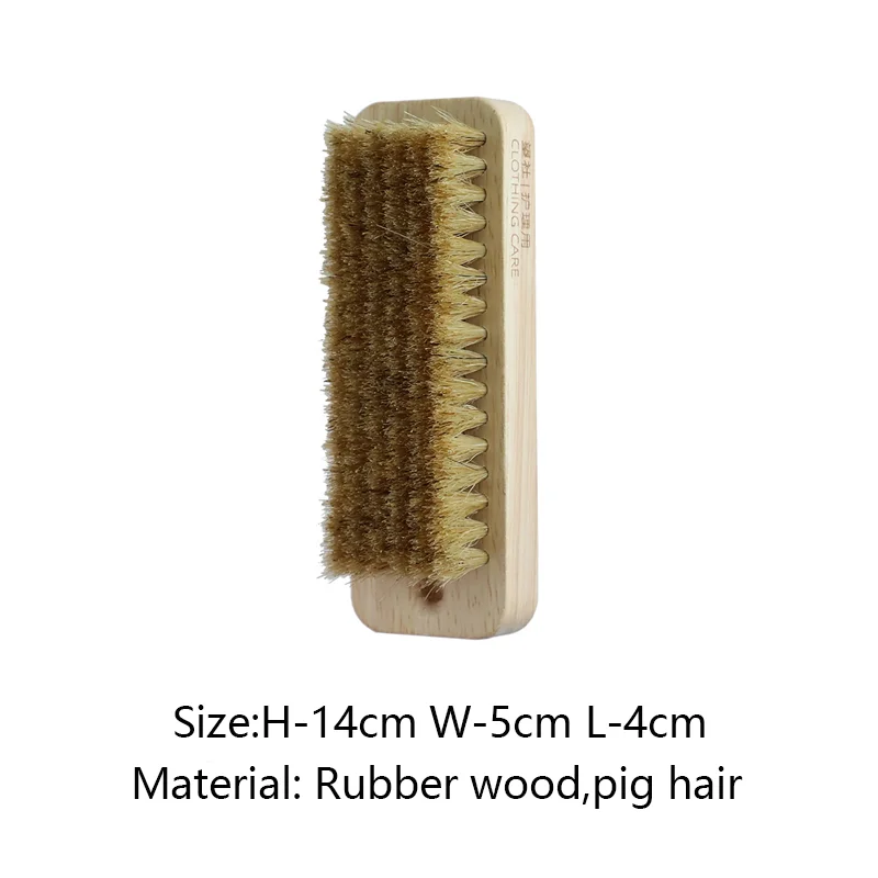 Laundry brush Pig hair and Rubber wood Soft bristle Multifunctional cleaning tools laundry cleaning brush long handled laundry brush