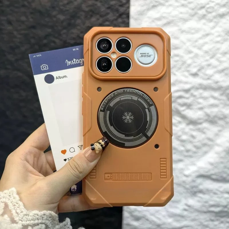 Poco F8 Ultra Pro Magnetic Shockproof Heat-Dissipating TPU Phone Case