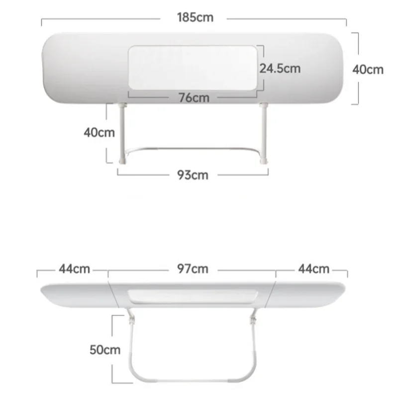 Baby Bed Fence Multi-functional Non-installation Crib in The Bed Anti-fall Anti-pressure Single-sided Baby Fence