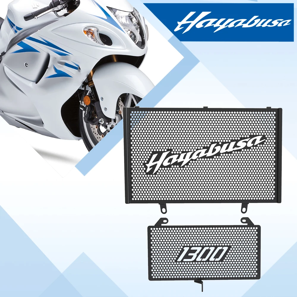 

FOR SUZUKI GSX1300R GSX 1300R Hayabusa Motorcycle Radiator Guard Oil Cooler Cover Set GSX1300 R 1999-2019 2020 2021 2022 2023