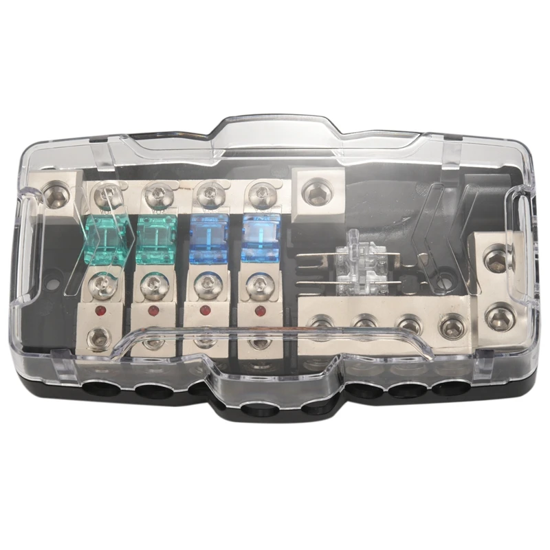 Multifunctional Led Car Audio Stereo Anl Fuse Holder Distribution 0
