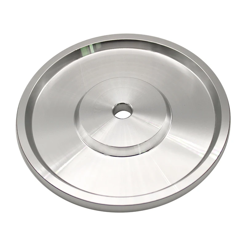 Disco De Pulido Plano De 150 Mm (6') Con Placa De Zinc - Para Joyería Y Gemas, Compatible Con Pasta De Diamante