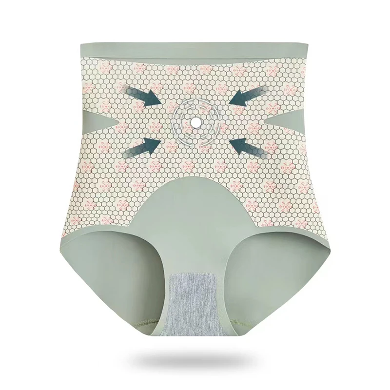Flarixa 2 in 1 Hip Lift Flat Belly Women's Panties Body Shapewear Women Thin Waist Trainer Body Shaper Sculpting Corset waist trainer shapewear panties push up panties shapewear workout pants butt hip enhancer ice silk panties