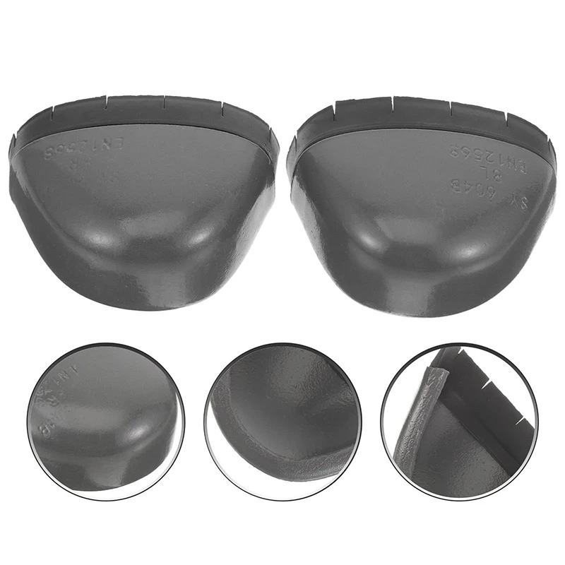 Safety Toe Cap Mens Shoes Protector Sturdy Steel Covers Toes Guard Man For Work Wear-resistant