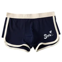 [Bloom the love] Marque Smile 1 pièce/3 pièces Boxer pour homme Sous-vêtements en coton Boxershort Boxers pour homme Cuecas Masculina Taille M-3XL XS641 4