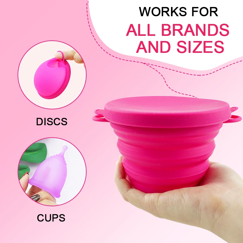 Menstrual Disc Kit - 2 Discs + Carry Cup Sterilizer