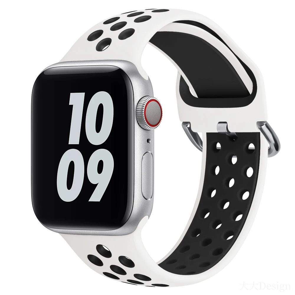 ตัวเลือกสินค้า สายซิลิโคนกันน้ำสำหรับ Apple Watch ทุกรุ่น
