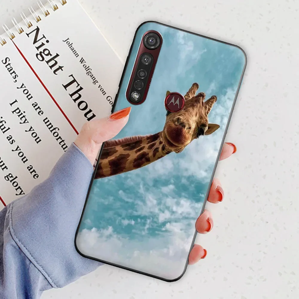 Sleek TPU Matte Soft Protective Case for Motorola Moto G8 Series