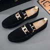 Fashion Suede Men Casual Shoes Breathable Comfort Slip-on Mens Driving Shoes Luxury Brand Men Loafers Mens Lazy Shoes Moccasin