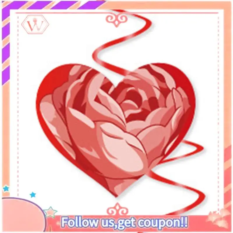 Valentine's Day Spiral Charms Valentine's Day Creative Heart Party Charms Durable Easy To Use