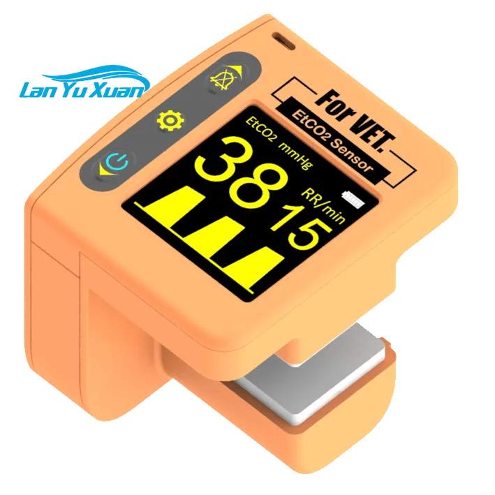 

Portable Capnograph EtCO2 sensor Meter for veterinary EtCO2 monitors Medical Clinic