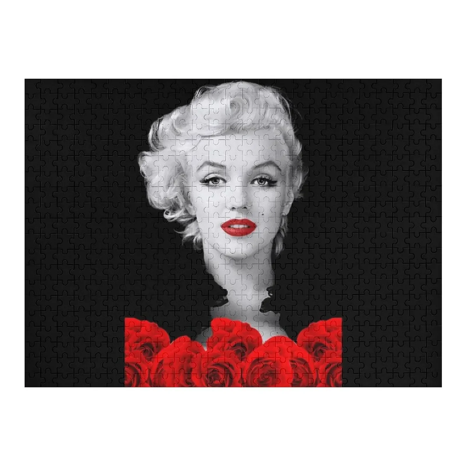 Marilyn Monroe - Love - D70 Jigsaw Puzzle Custom Gifts Photo Custom Custom Wooden Compositions For Children Puzzle