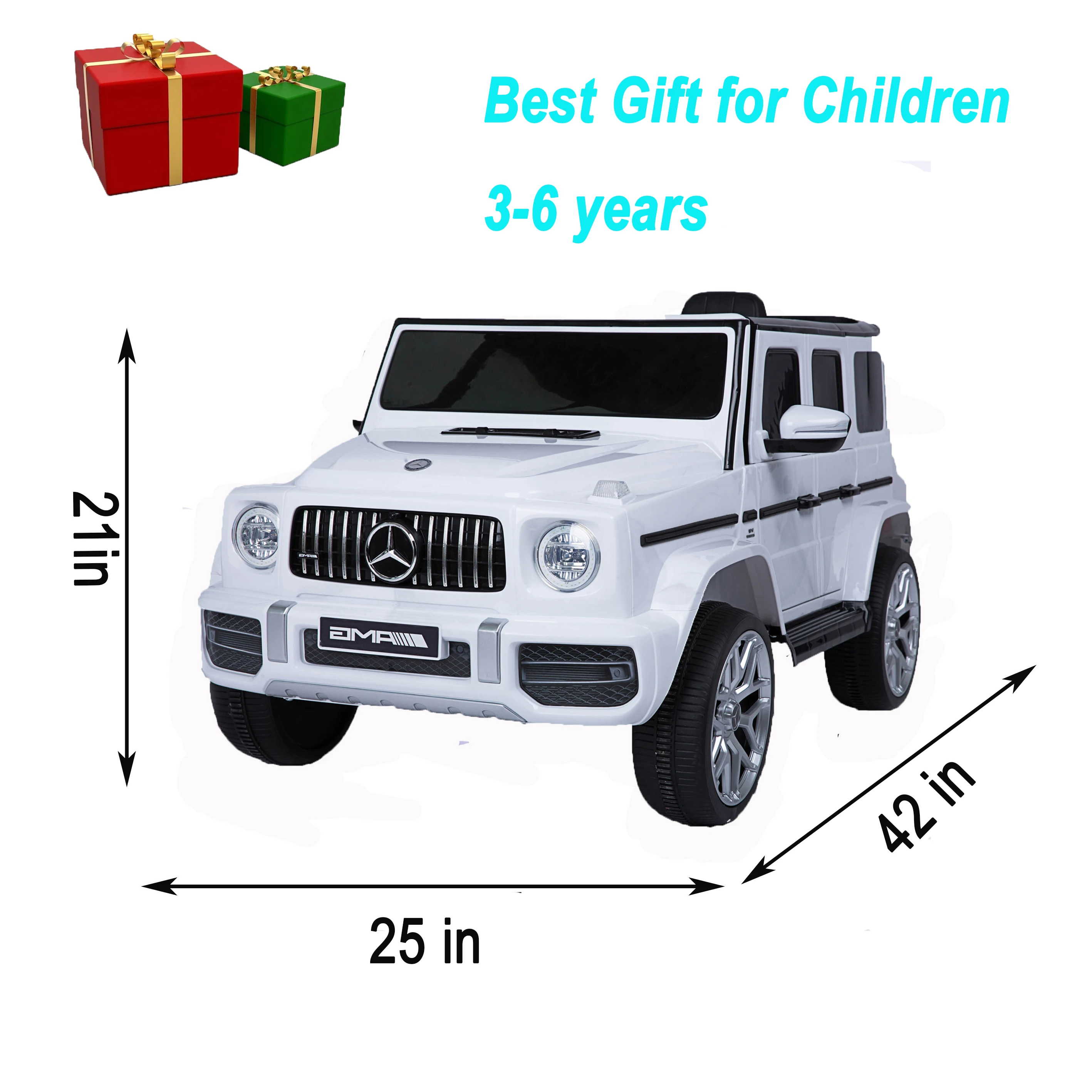 licensed Mercedes-Benz G63 Kids Ride On Car,kids Electric Car with Remote Control  12V licensed children car Motorized Vehicle 5