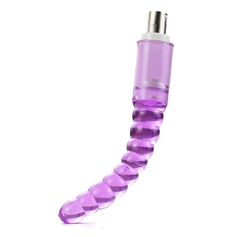 Sex Machine 3XLR Attachments Sex Toys Women Masturbation Double Head Flexible Extension Tube Anal Plug Dildos Couple
