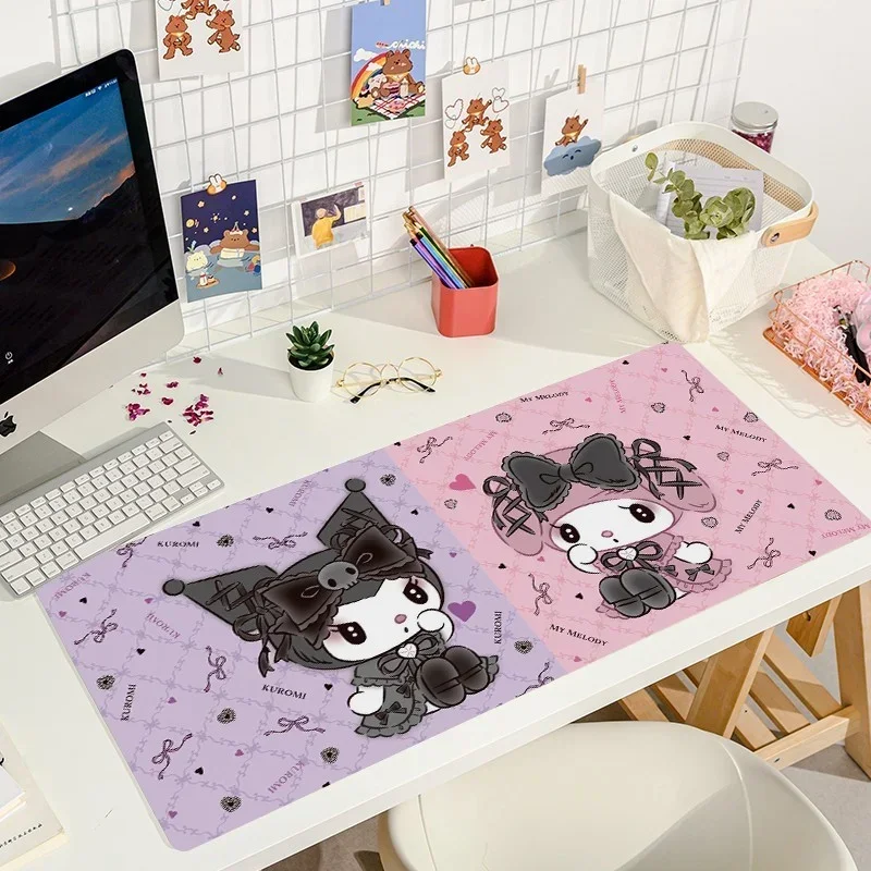 Kuromies Gaming Mouse Pad Gamer pc Acessórios Antiderrapante Mat Deskmat Mausepad Mousepad Mats Teclado Cabinet Mause Laptops Pads - Imagem 2