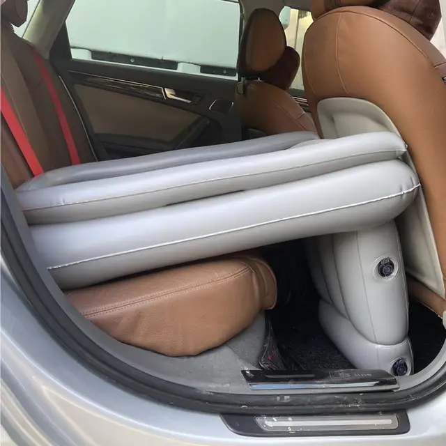 Portable Car Rear Seat Airplane Bed Extender For