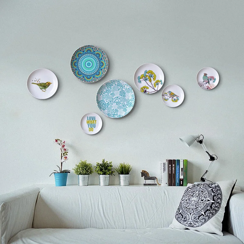 Creative Home Decorative Ceramics Wall Decoration Dish/Wall Hanging Plate