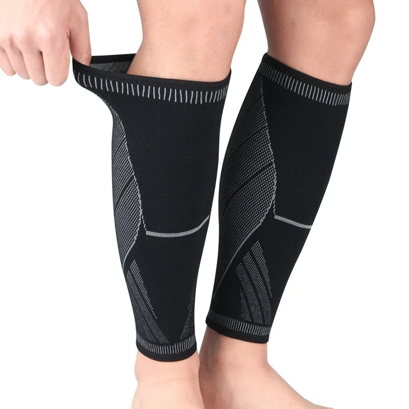 

Legwarmers Sports Leg Compression Sleeves Basketball Knee Brace Protect Calf and Shin Splint Support for Men Women Sports Safety