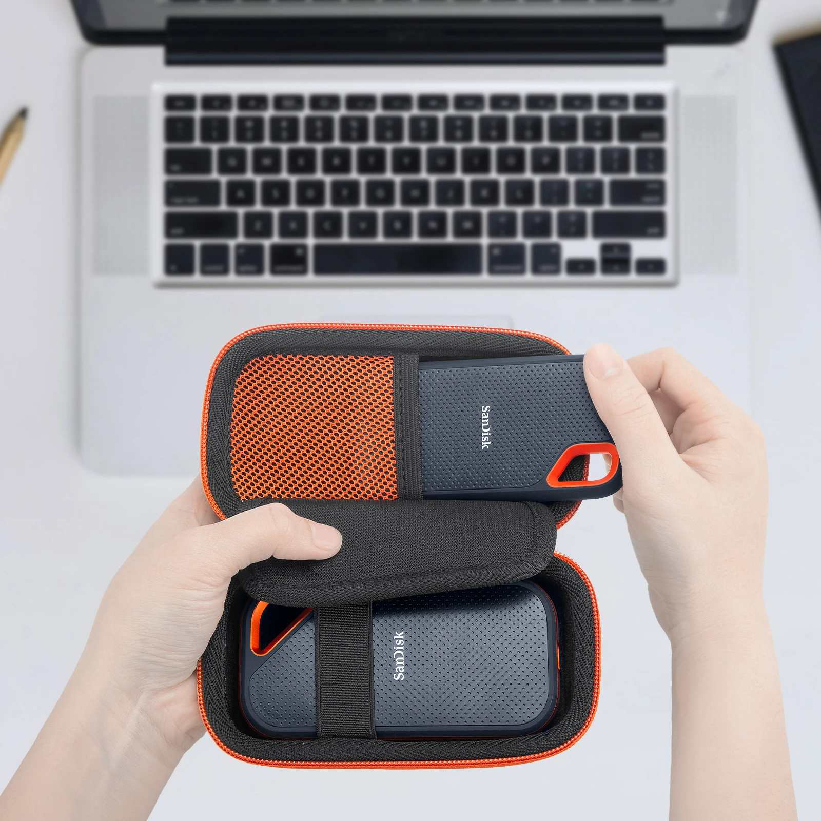 Yinke Harte Fall für SanDisk Extreme Pro/SanDisk Extreme Tragbare 