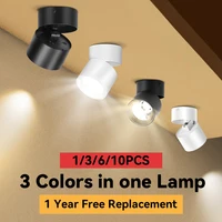 COB LED Spotlight Foldable Ceiling foco Lamp 220V Surface Mounted Downlight mini led 5W~25W LivingRoom Kitchen Street Spotlights 1