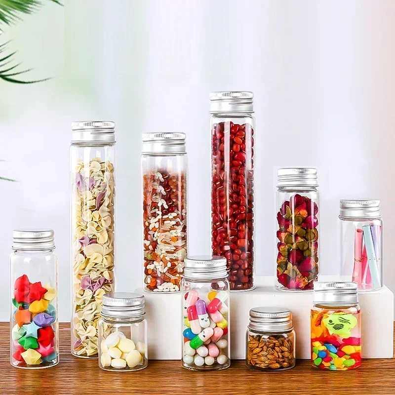 Danmu Art 6 stks 100 ml 47 mm x 90 mm glazen potten met kurk stoppers mini glazen flessen kruiden potten glas opslag conservering potten Danmu Art 6 stks 100 ml 47 mm x 90 mm glazen potten met kurk stoppers mini glazen flessen kruiden potten glas opslag conservering potten