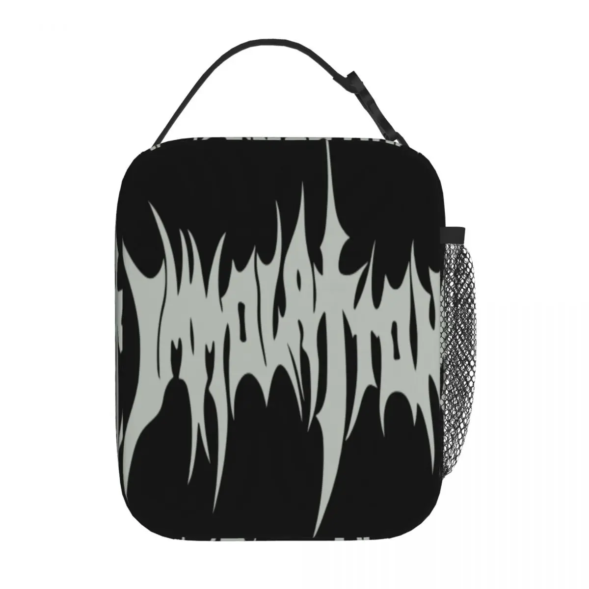 Verbranding Death Metal Verstikking Lunch Tote Lunchbox Thermische Zakken Geïsoleerde Lunchbox