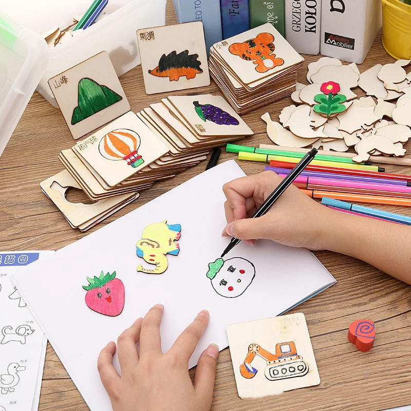 Kids Educational Toys Painting Tool Set Drawing  Painting Set Children  Gift - Drawing Toys - Aliexpress