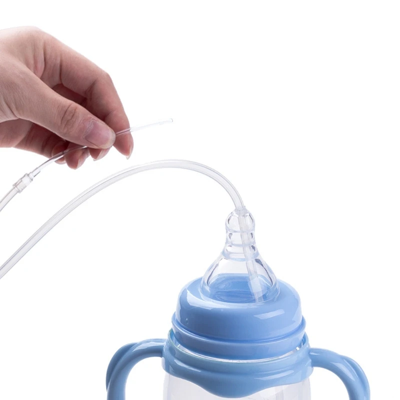 Food Grade Silicone Tube Baby Breast Pump Accessories Baby Weaning Nursing Assistant Tube Baby Breast Pump Lactation Aid 3