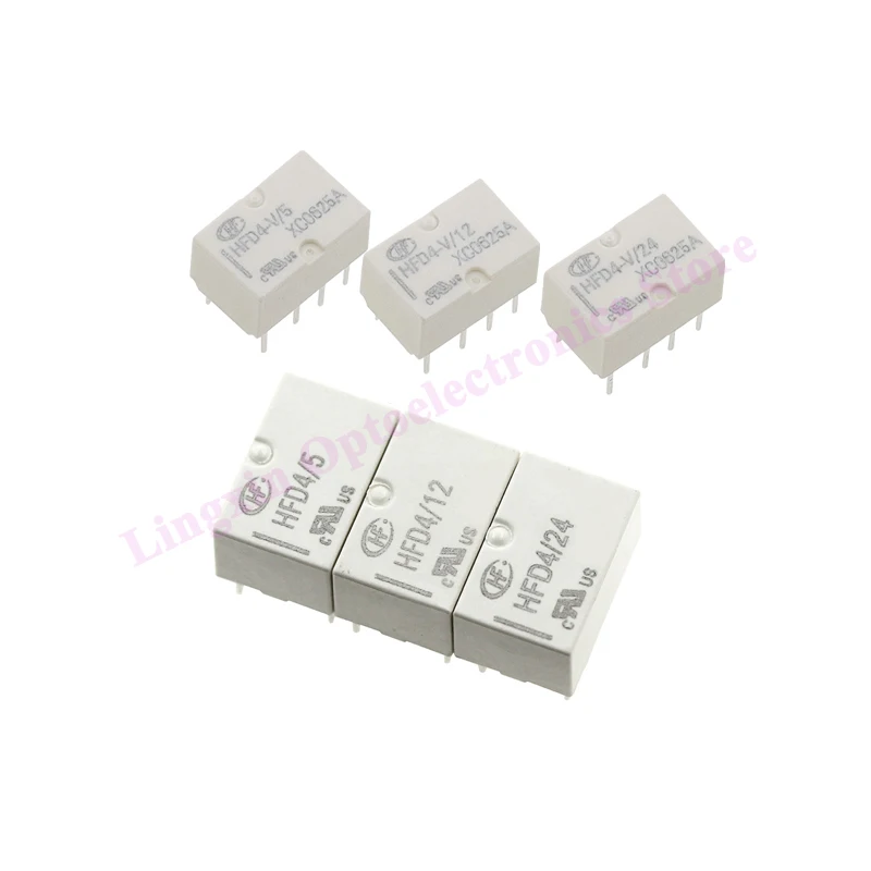 Description Picture 4 of item5PCS/lot Signal relay HFD4 2A 8PIN SMD/DIP Relay 3V 4.5V 5V 12V 24V DC HFD4-V/5V HFD4/12V -S HFD4/24V -S1R  HFD4/3 4.5 5 12 24-S
