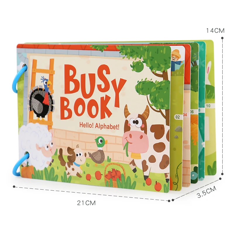 Montessori Baby Quiet Book 6