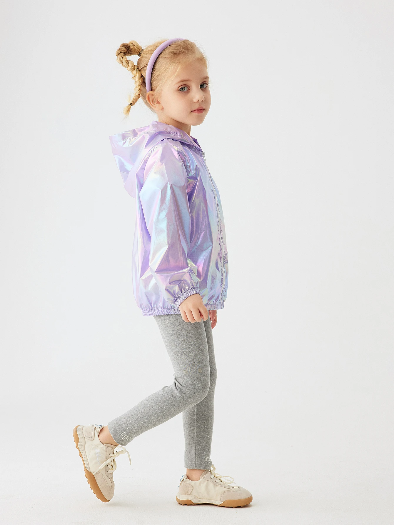 Girls Fashion Symphony Going Out Thin Hooded Jacket