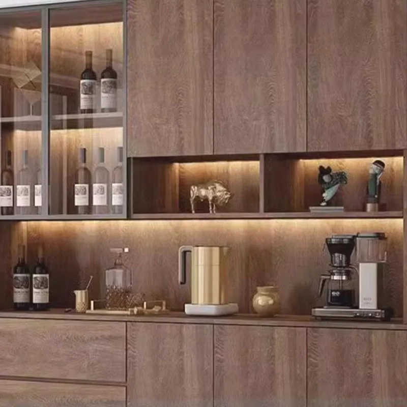 Whiskey Cabinet Nordic Showcase Bar Luxury Outdoor Elegant Vintage Wine Stands Iron Full Kitchen Drinks Vitrine Display Rack
