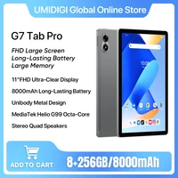 UMIDIGI G7 Tab Pro Tablet Android 13,MediaTek Helio G99 Octa-Core,16GB(8+8GB Extended)RAM 256GB ROM 8000mAh 11” FHD Tablet 1