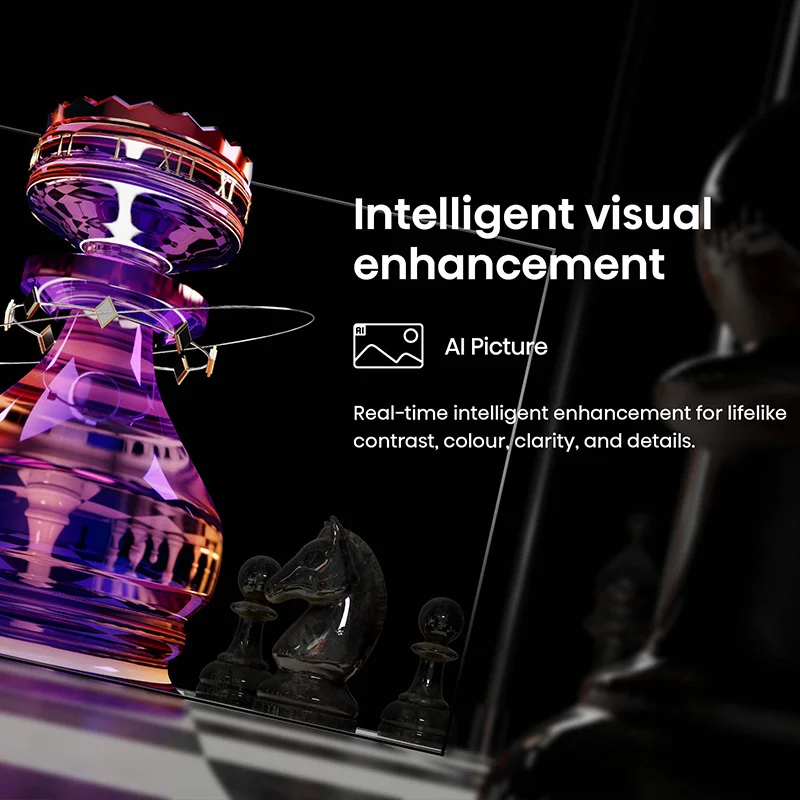 تلفزيون ألعاب Q7-55/65/75 بوصة 144 هرتز QLED، لون...